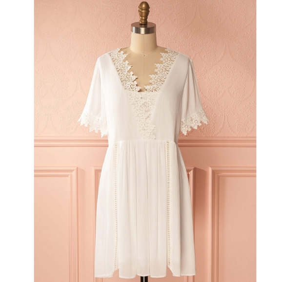 🤍BabyDoll Crochet Dress🤍 - Picture 1 of 9